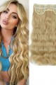 PLATİN Sarısı Afro Dalgalı – 65cm 190 gr. FİBER SENTETİK Çıt Çıt – Renk No:613 pl-015-613-65