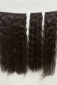 KOYU KESTANE Afro Dalgalı – 65cm 190 gr. FİBER SENTETİK Çıt Çıt – Renk No:6A pl-015-6a-65