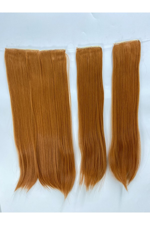 Bakır Düz – 65cm 190 gr. FİBER SENTETİK Çıt Çıt – Renk No:232 pl-016-232-65