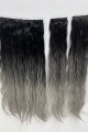 Siyah Gri Afro Dalgalı – 65cm 190 gr. FİBER SENTETİK Çıt Çıt – Renk No:89AF1 pl-015-89af1-65