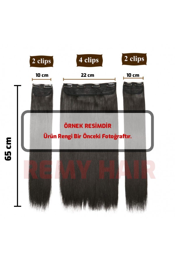KOYU KESTANE Afro Dalgalı – 65cm 190 gr. FİBER SENTETİK Çıt Çıt – Renk No:6A pl-015-6a-65