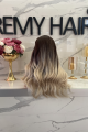 Exclusive Luxury Koyu Kumral Ombreli Peruk szn-vi̇p-10