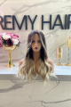 Exclusive Luxury Koyu Kumral Ombreli Peruk szn-vi̇p-10