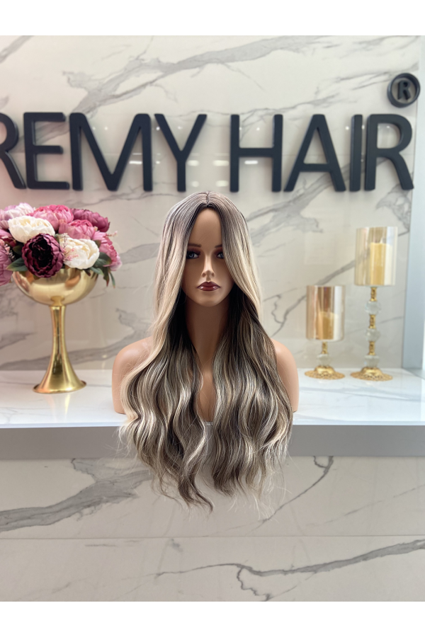 Exclusive Luxury Sombre Balyajlı Peruk vi̇p13