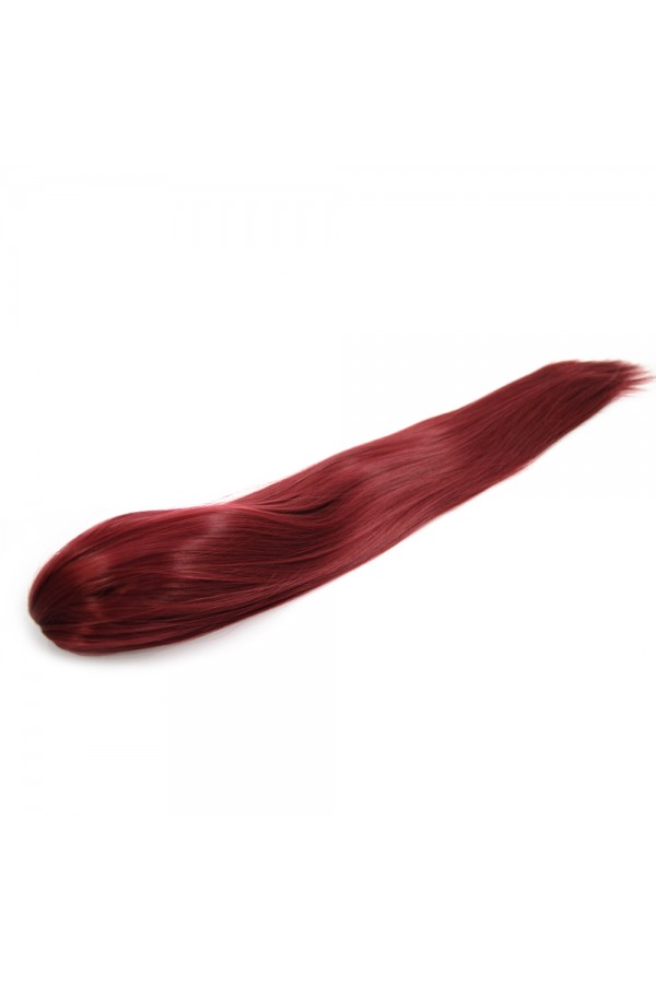 At Kuyruğu KIZIL Postiş 60cm 225 gr. RENK NO:850A 0781-850a