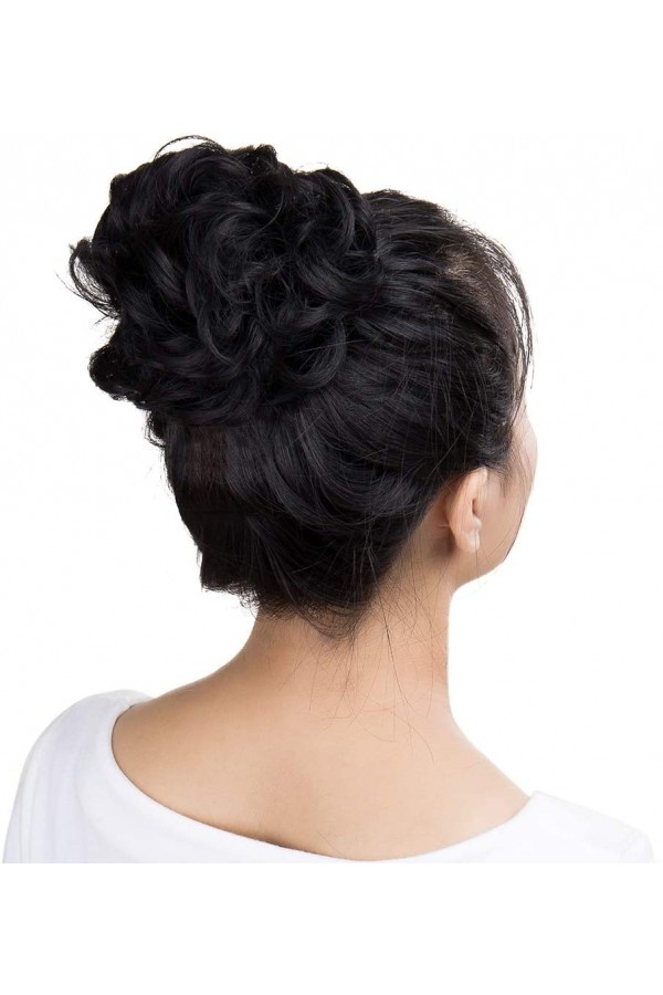 Doğal Siyah Saç Tokası Topuz Tokası remyhairsactokasi4